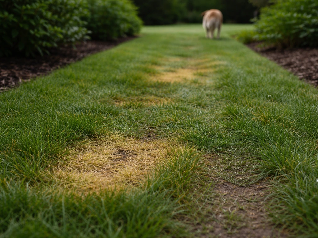 Gazon passage chien : réparer l’herbe brûlée et prévenir